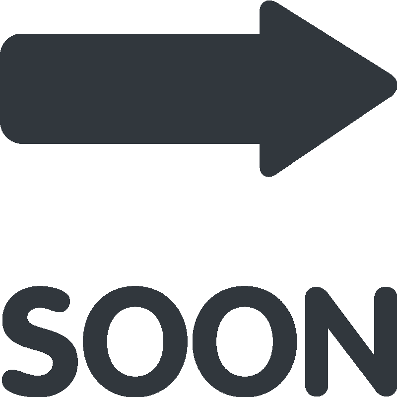 Sticker SOON Arrow