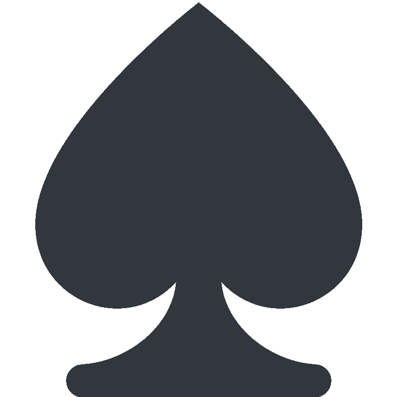 Sticker Spade Suit