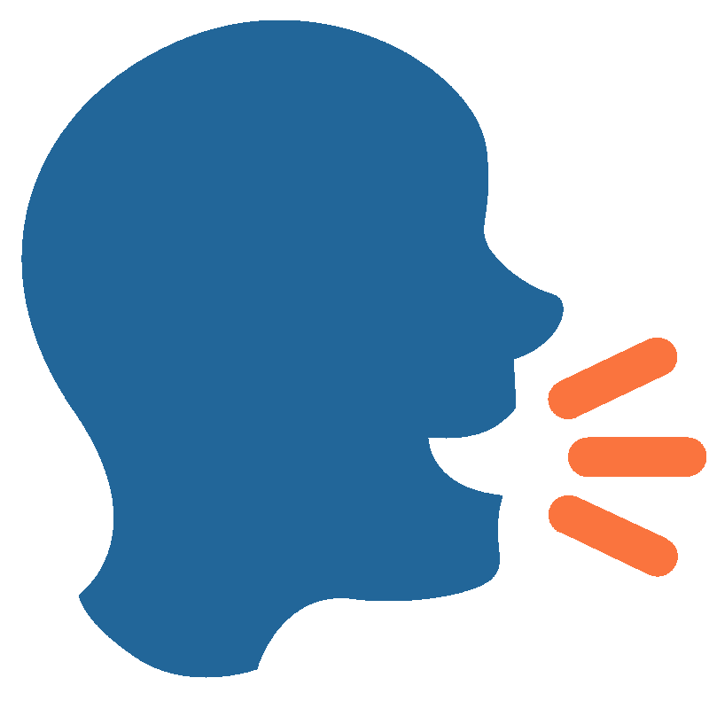 Sticker Speaking Head