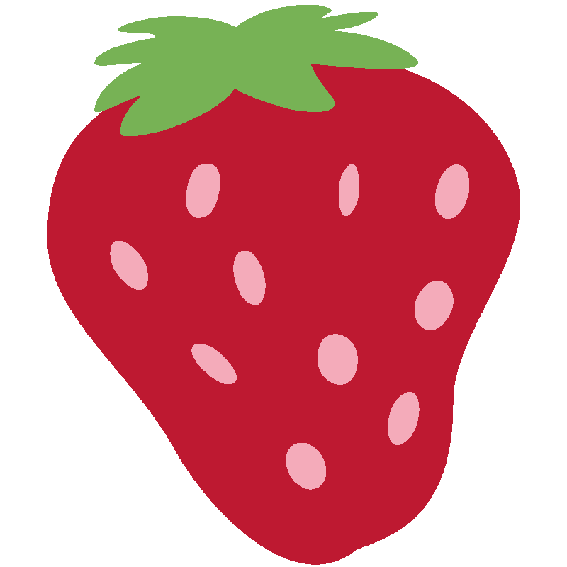 Sticker Strawberry