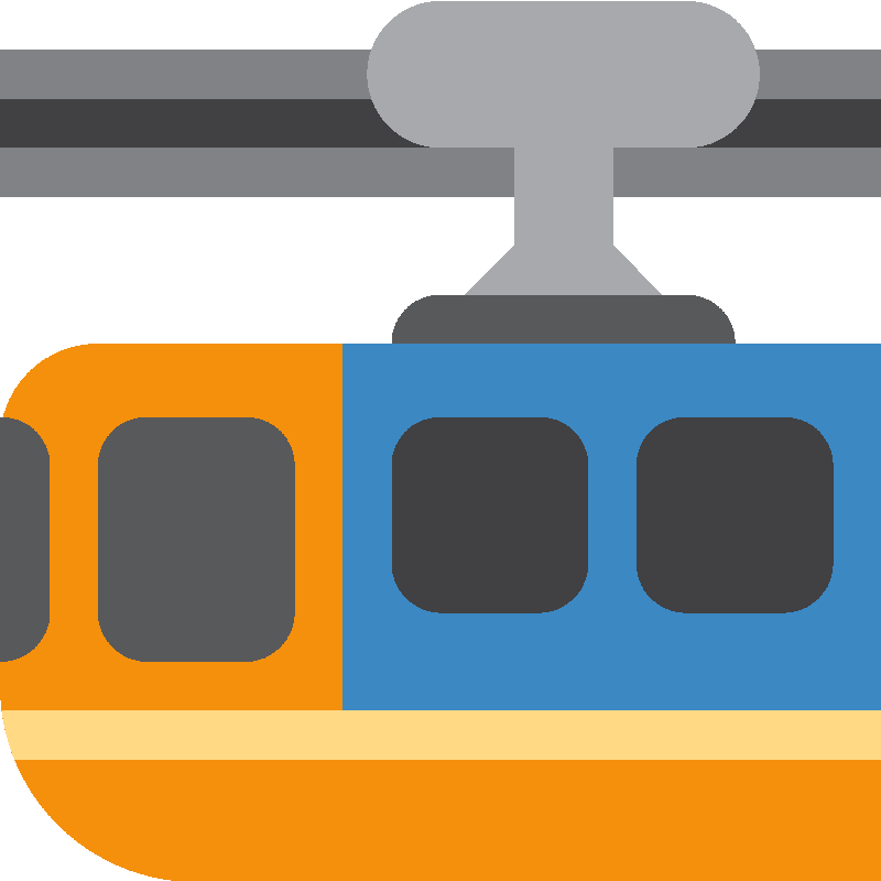 Sticker Suspension Railway