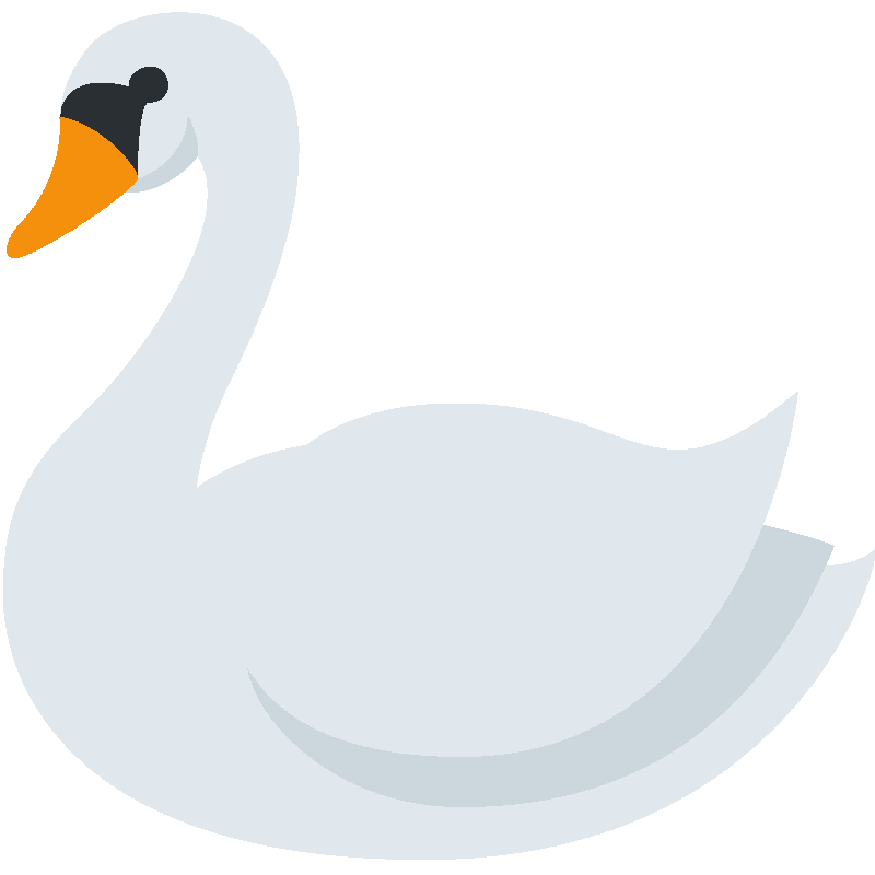 Sticker Swan