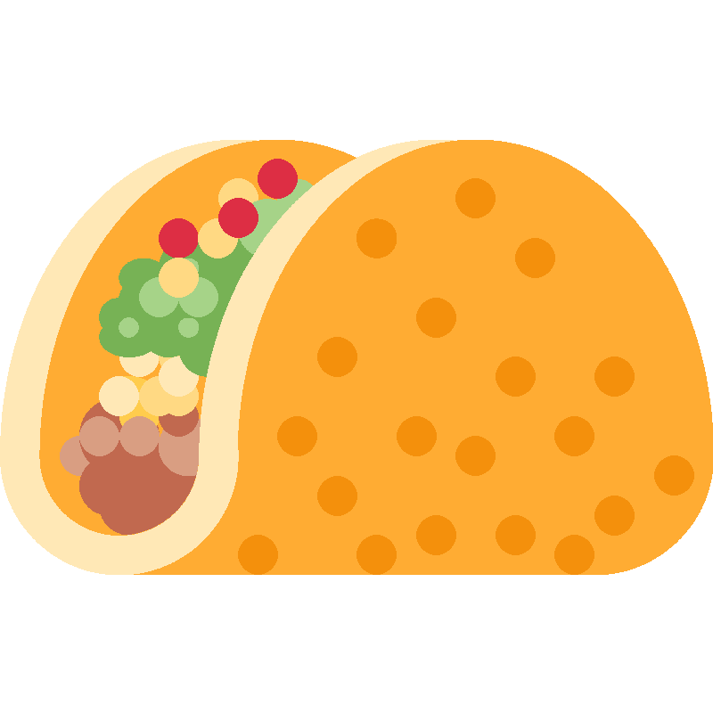 Sticker Taco