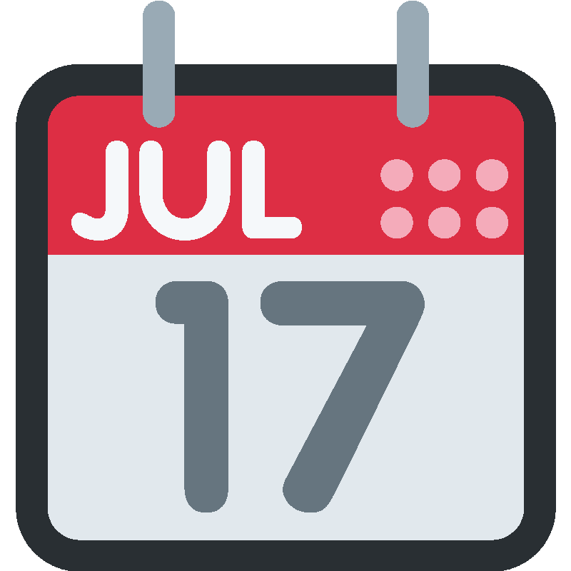 Sticker Tear-off Calendar