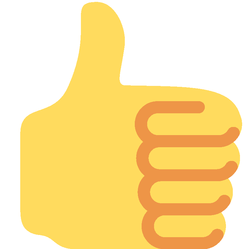 Sticker Thumbs Up