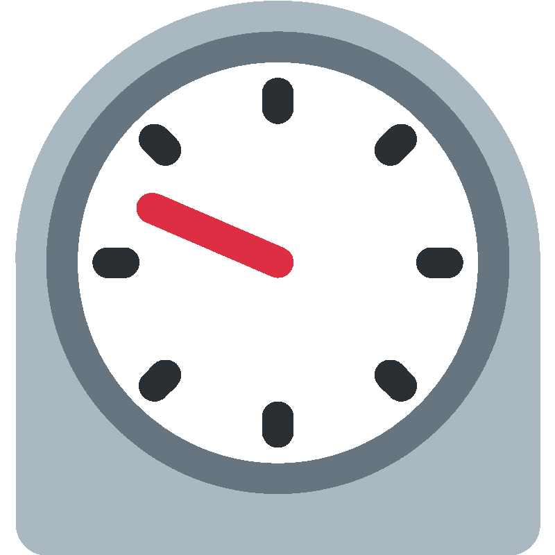 Sticker Timer Clock