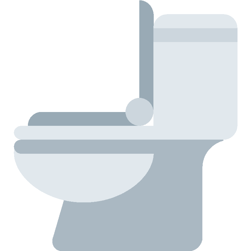 Sticker Toilet