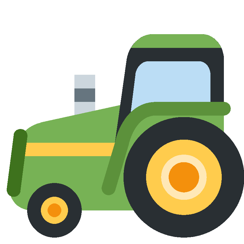 Sticker Tractor