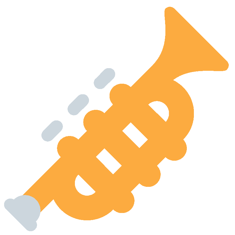 Sticker Trumpet