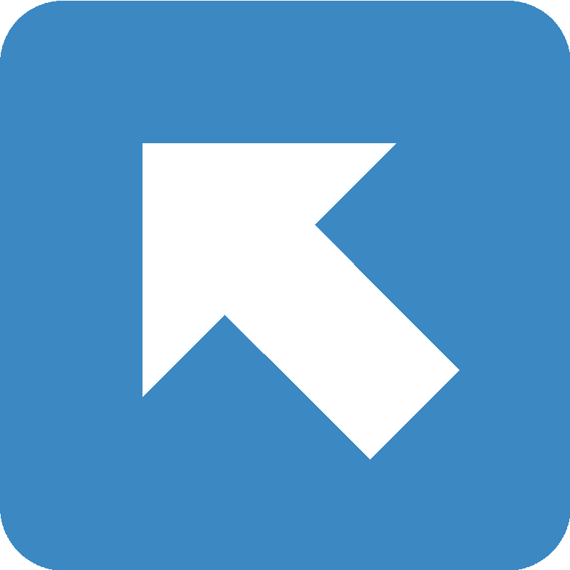 Sticker Up-left Arrow