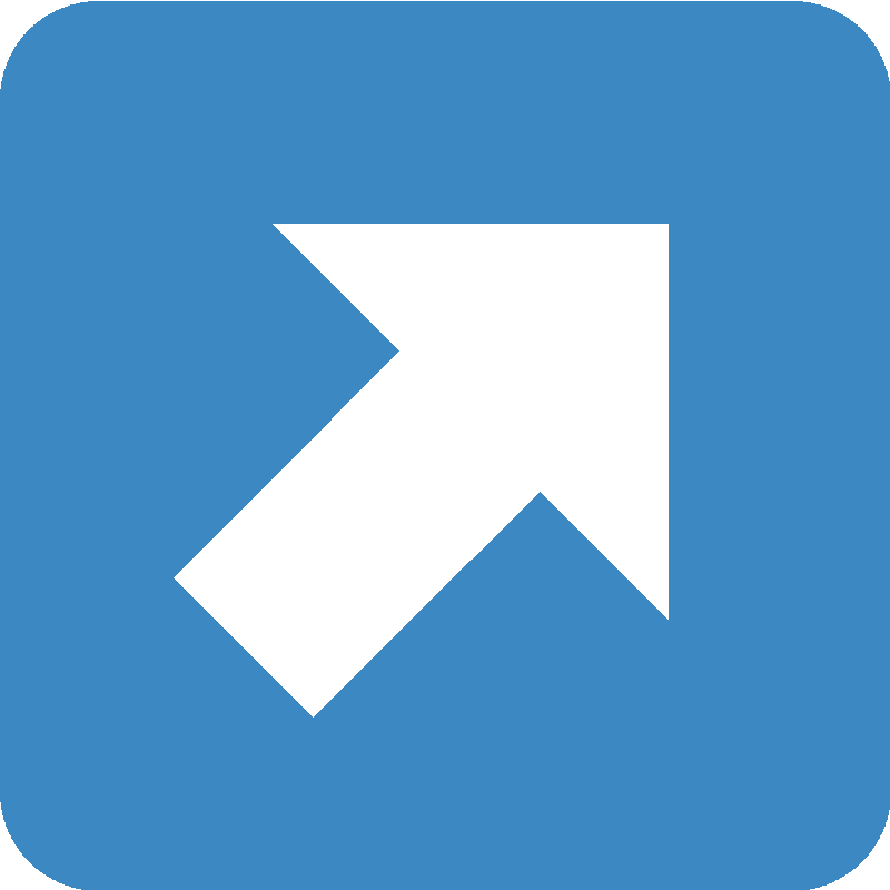 Sticker Up-right Arrow