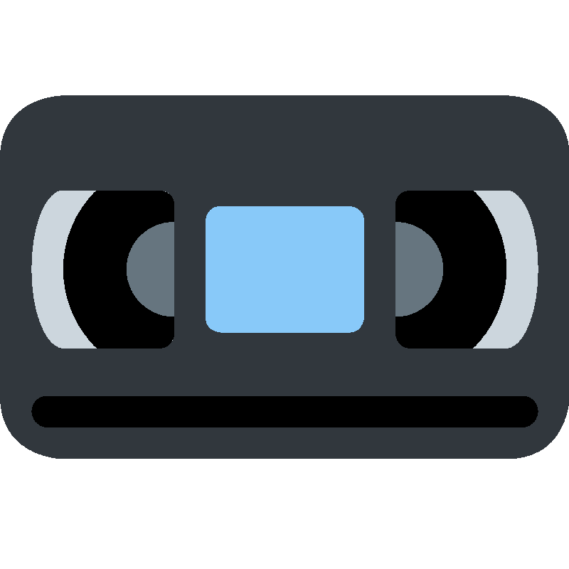 Sticker Videocassette