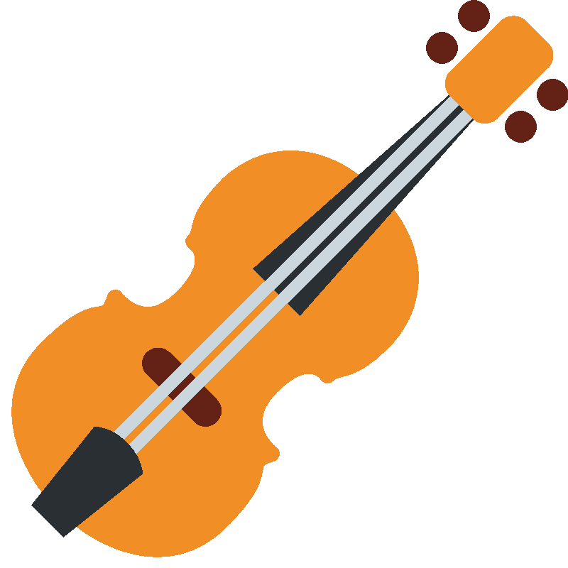 Sticker Violin