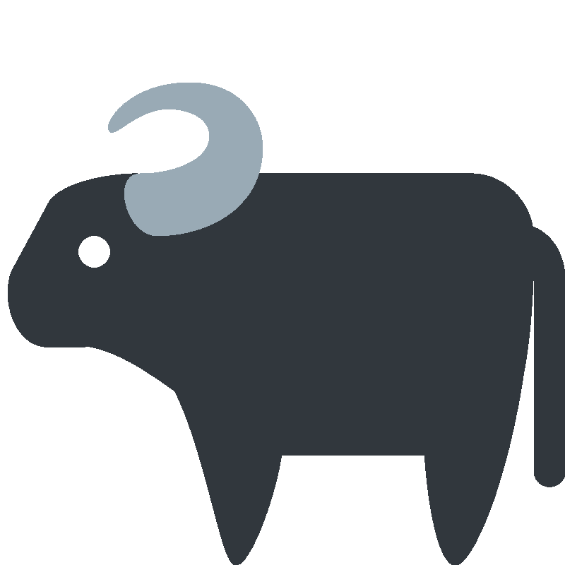 Sticker Water Buffalo