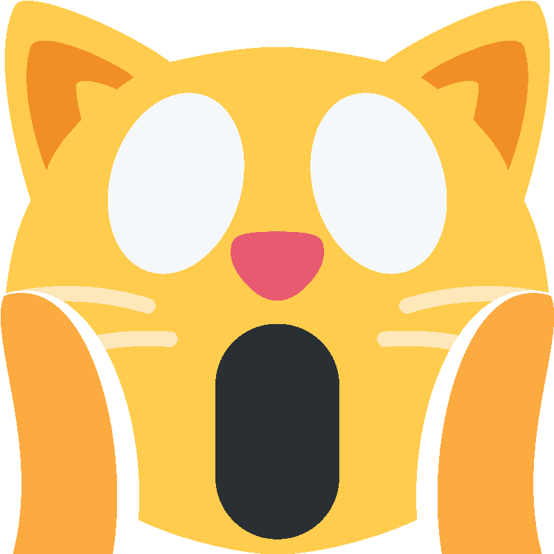 Sticker Weary Cat