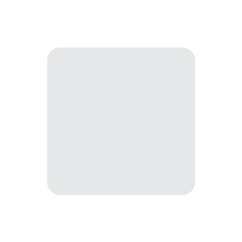 Sticker White Medium-small Square