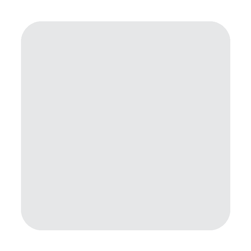 Sticker White Medium Square