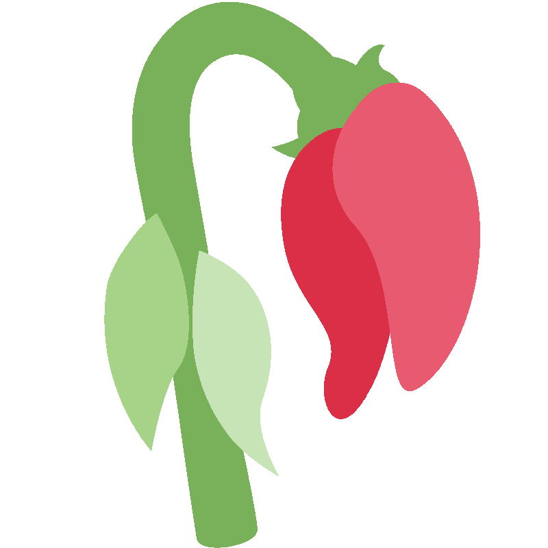Sticker Wilted Flower