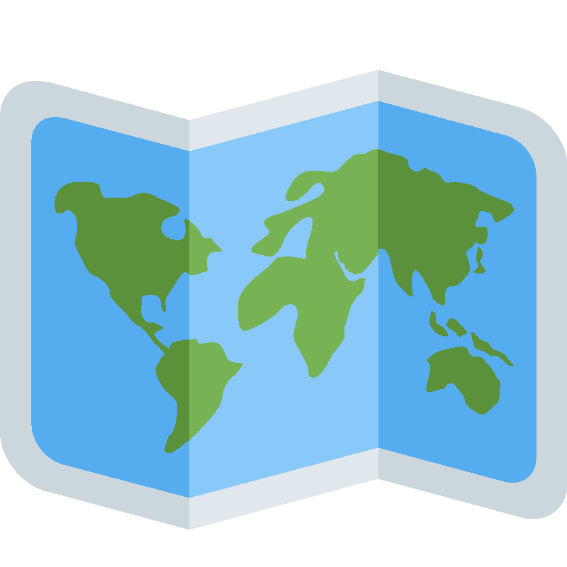 Sticker World Map