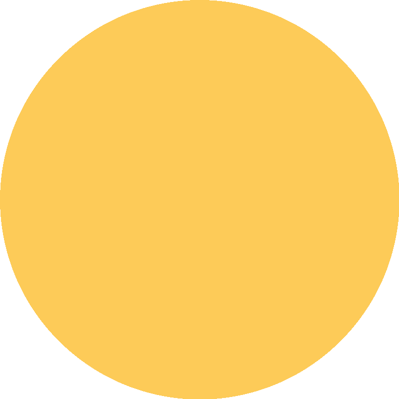Sticker Yellow Circle