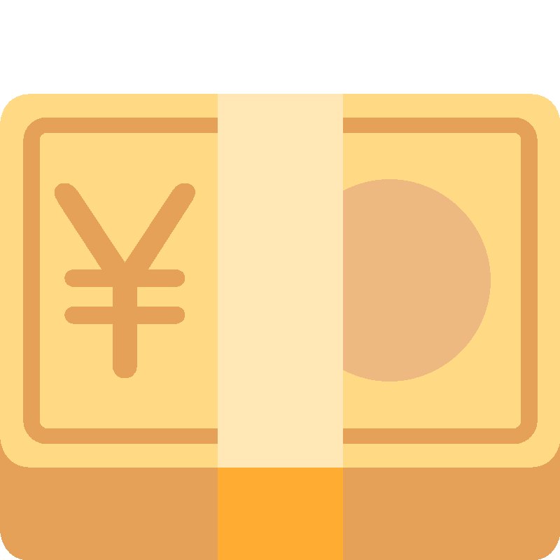 Sticker Yen Banknote