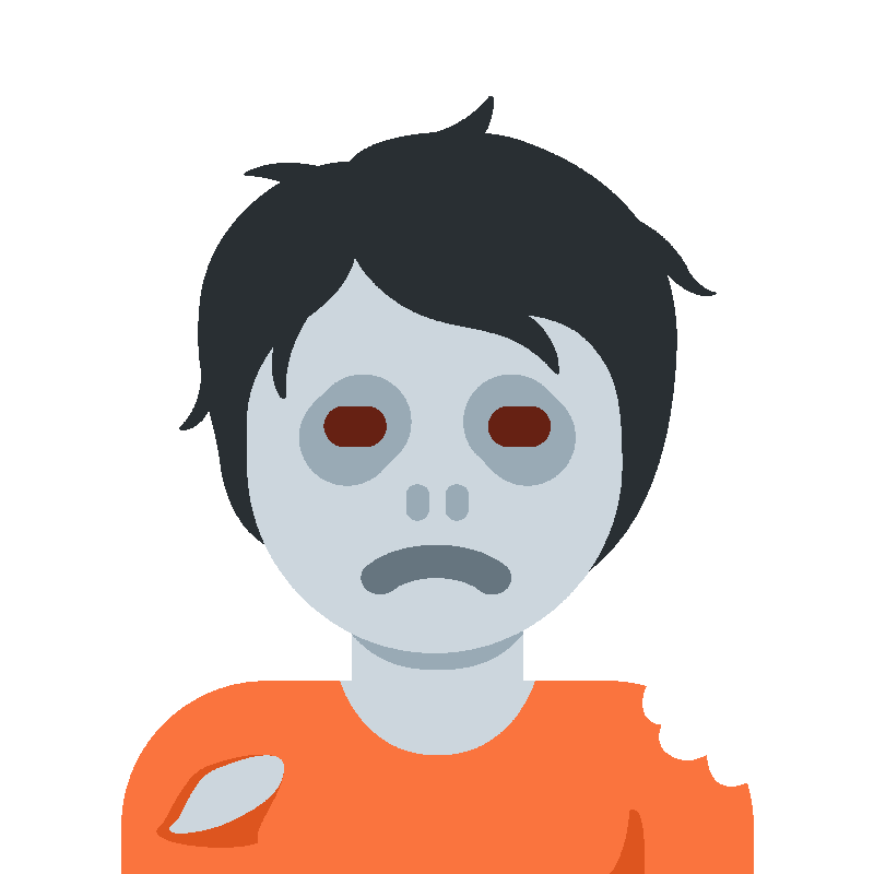Sticker Zombie